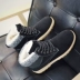 Giày cotton mùa đông nam cộng với nhung nam Giày tuyết nam cao, giày cao cổ nam giúp giày cao gót dày ấm áp cho học sinh giay cao co nam Giày ống