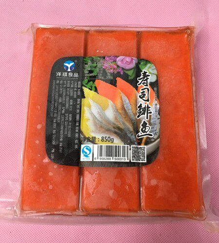 High-grade Xiegan Fish Ogg Yangqi Sushi Herring Egg Xing Fish (red) 6 strips 850g