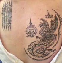 Baye Thai Buddha tattoo Azanpai Angel Phoenix Charm Thai Fu Yuan Reservation link Thai characteristics