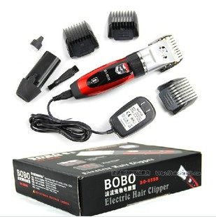 Bobo BO-5338 pet electric clipper rechargeable adjustable bichon dog hair groomer titanium alloy ceramic cutter head