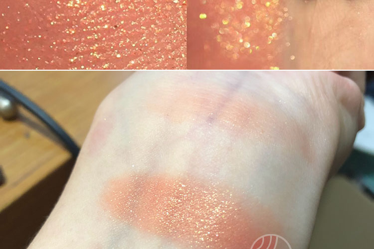 Super soda màu cam lấp lánh lấp lánh long lanh sequin nước mắt thẻ nhạc bong bóng cameo thay thế phấn mắt ướt và khô - Bóng mắt phấn mắt estee lauder