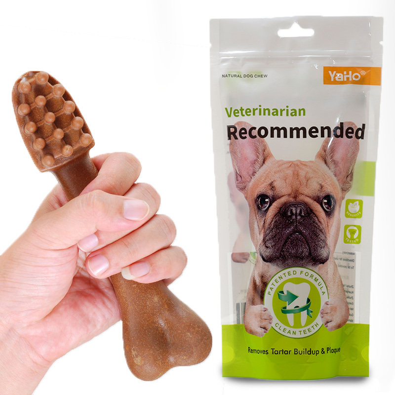 (2 get 1 free) Yahe Dog Cleans Teeth Bone 18cm Big Dog Golden Retriever Molar Stick Samoyed Husky Chew Gum Deodorant