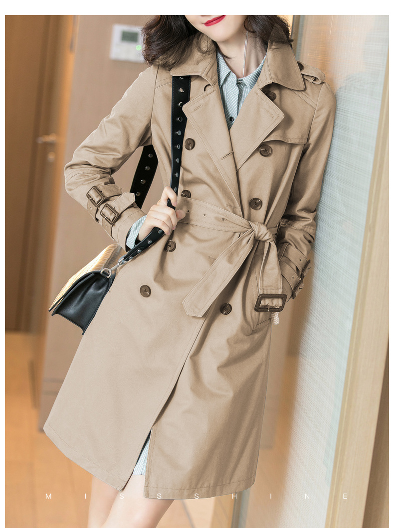 Trench pour femme en Coton - Ref 3227332 Image 18
