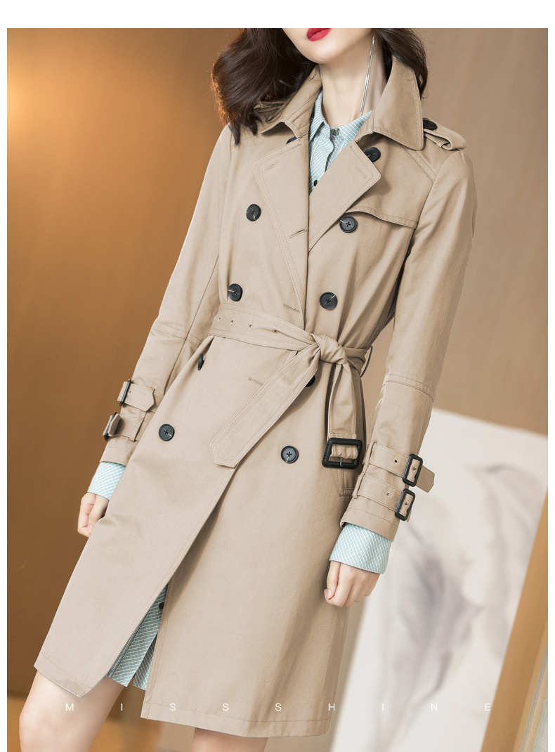Trench pour femme en Coton - Ref 3227332 Image 15