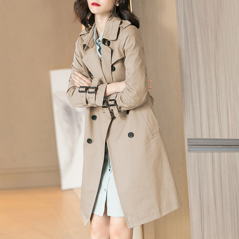 Trench pour femme en Coton - Ref 3227332 Image 3