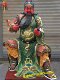 Statue of Guan Gong, Guandi, the Holy Lord of Spring and Autumn, Guan Gong, Guan Er, Zhou Cang, Guan Ping, Guardian Statue, Resin Bronze Sculpture Ornament