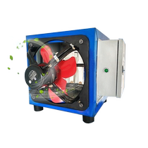 Snack Car Environmental Protection Electrostatic Purifier Hotel Kitchen Commercial Catering Barbecue Oil Smoke Separation Filter All-in-one