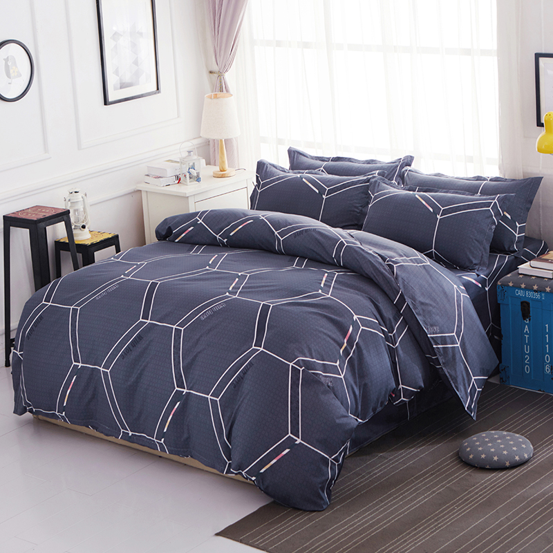 Chăn màu đỏ bao gồm một mảnh đặt đơn nam 1,5m ga trải giường 180x220x240 chăn nữ 2 bìa ba mảnh bốn mảnh - Quilt Covers chăn lạnh