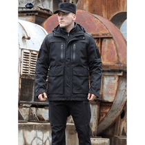 Lansenkai winter tactical cotton clothing multi-functional jacket with removable liner cold-proof clothing warm coat thickened cotton-padded jacket