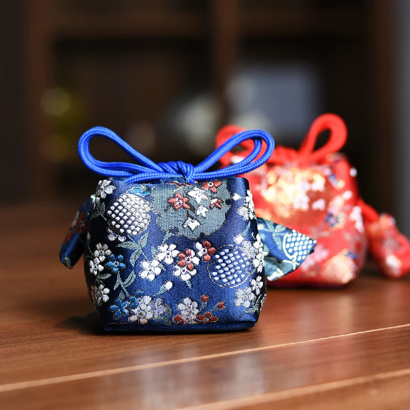 Чайная чашка, система хранения, тканый мешок, чайный набор, упаковка, аксессуар, украшение, богато вышитый, увеличенная толщина