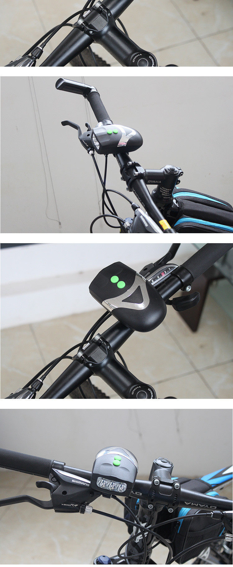 Lumière vélo - phare - Ref 2398265 Image 12