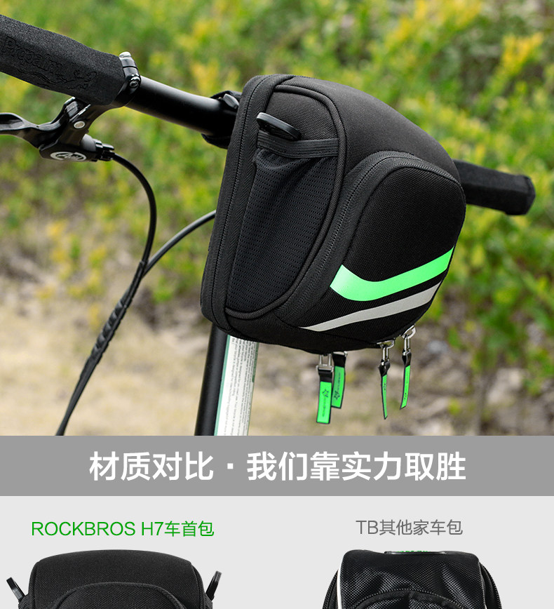 Sacoche pour vélo mixte ROCKBROS - Ref 2212357 Image 10