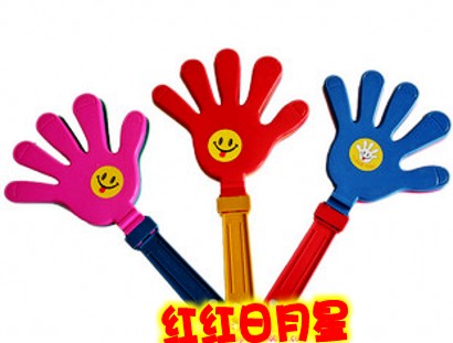 Hiệu suất đạo cụ khiêu vũ tiệc sinh nhật cung cấp lòng bàn tay cổ vũ trống tay cọ chụp buổi hòa nhạc tiệc lớn vỗ tay - Sản phẩm Đảng / Magic / Hiệu suất đồ hóa trang cho nam