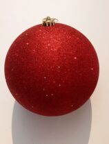 20cm Christmas bright ball Matt ball Glitter ball electroplated ball Color ball window Hotel party scene layout