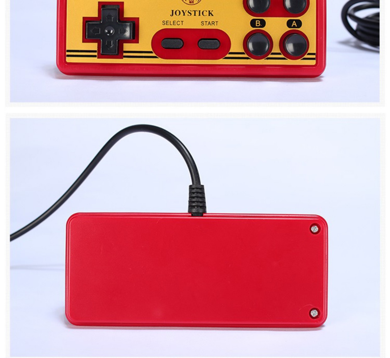 Máy tính xách tay Cassidy phiên bản máy tính để bàn đôi USB xử lý Nintendo hoài cổ FC màu trắng máy NES - Kiểm soát trò chơi phụ kiện chơi game điện thoại