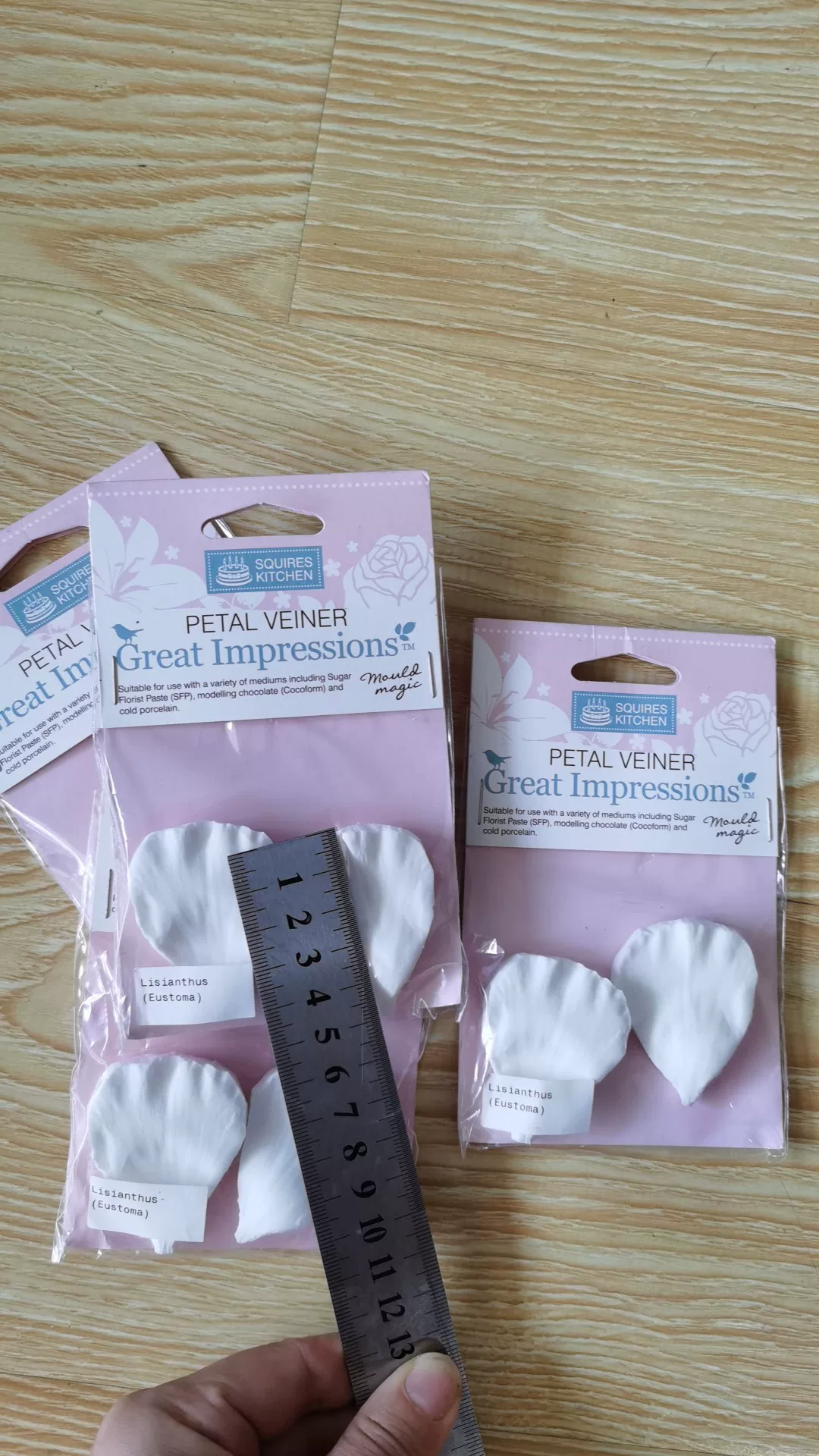 Qingcang UK импортированная Squires Kitchen Flond Sugar, Clamp Pattern платформенная двусторонняя модель