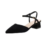 Летние сандалии, обувь, сумка для обуви с заостренным носом на высоком каблуке, 2023, французский стиль