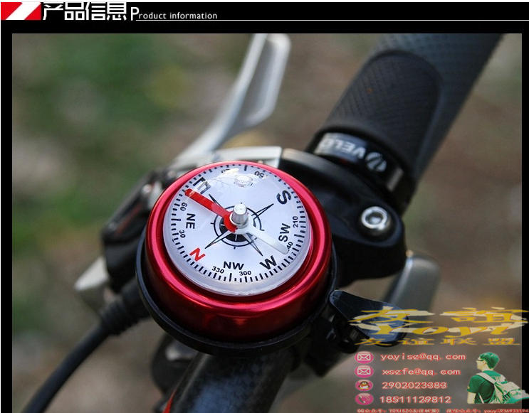 Avertisseur de vélo bell Compass - Ref 1452228 Image 7