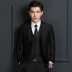 Bộ đồ vest nam ba mảnh tự kinh doanh phù hợp với bộ đồ nam áo phông nam Suit phù hợp