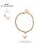 Blackness Original / Cross Tassels Đơn giản Cross Fringe Cặp đôi nam nữ có thể điều chỉnh vòng tay pnj Vòng đeo tay Clasp