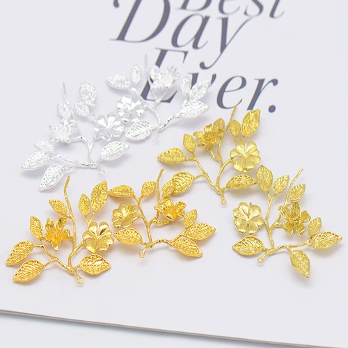 B Yongshun 9 Медные ветви, цветочные ветви, булочки DIY Материалы, древний стиль, самостоятельно создавая аксессуары ручной работы