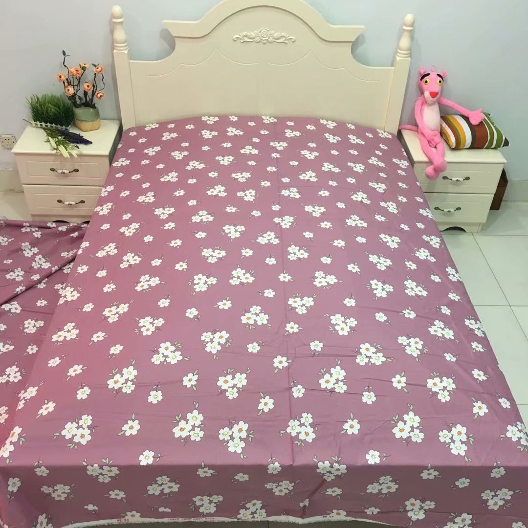 Wide tinh khiết vải bông bé tùy chỉnh dày giường cotton twill vải quilt một gia đình giải phóng mặt bằng bốn tấm - Khăn trải giường drap phủ giường
