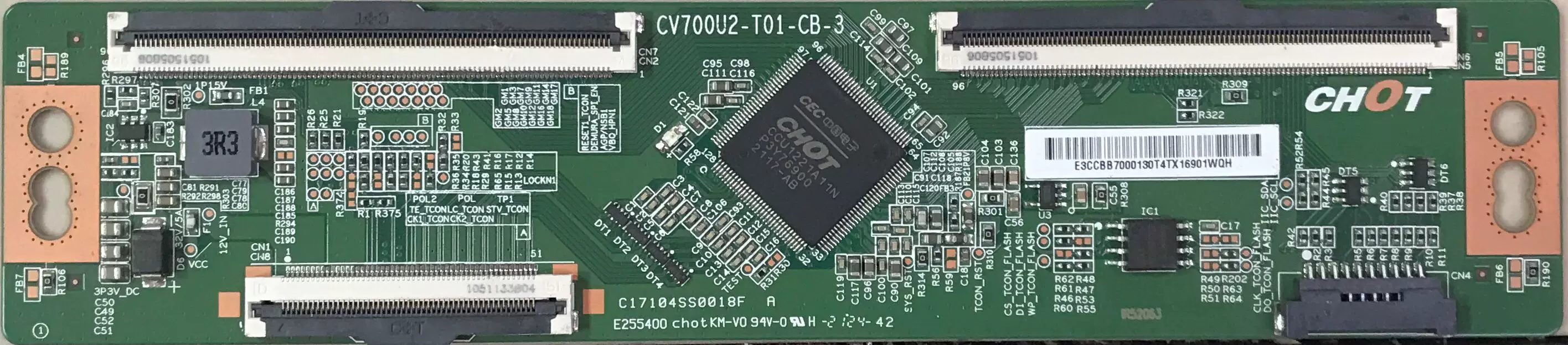 Новый оригинальный логический модуль Hisense 70V1F-S CV700U2-T01-CB-3 экран HD700X1U91-B1