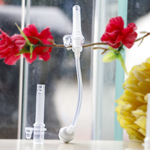 With Bay Straw Cup Accessories Silicone Straw Anti-Choking Straw Two Straws Head Feeding Straws Gravity Balls Resistant