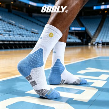 Oddly future+ ຖົງຕີນລະດັບມືອາຊີບສະເພາະຂອງທີມງານ lakers ທີ່ນໍາເຂົ້າ ຖົງຕີນບ້ວງເສັ້ນດ້າຍທີ່ບໍ່ມີຮອຍແຕກ