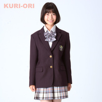 Bag tax Japan kuri-ori school for pleats skirt wool JK plaid uniform skirt for autumn and winter