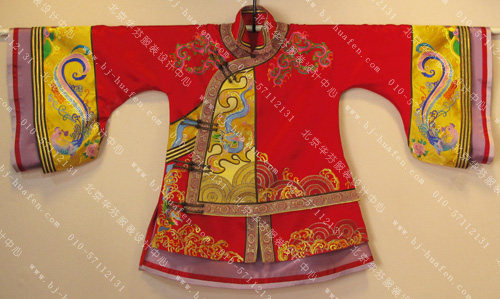 Chinese Wedding Suit Show and Costume Embroidered handmade embroidered ancient bridal dress with large red Chinese bride's wedding dress