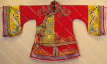  Chinese wedding dress Xiuhe clothing embroidered Wo clothing Hand-embroidered ancient costume bridal dress Red Chinese bride wedding dress