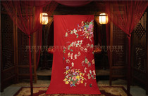 The Dowry of the Princess of the Southern Song Dynasty Huafen designed a new bed of flowers and a hundred-party play wedding bedding