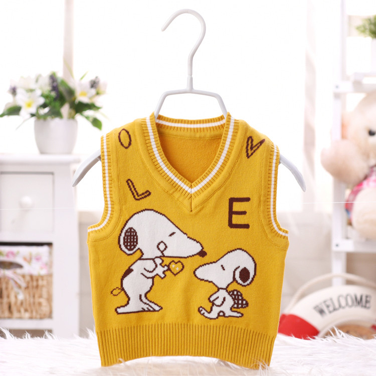 Đặc biệt hàng ngày mùa xuân và mùa thu bé vest cotton vest vai nam giới và phụ nữ bé áo len áo len cardigan sơ sinh vest