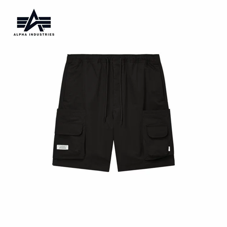 3 цвета летний майор Alpha Industries мужские простые декоративные карманы повседневные шорты с крупной головой девочки национальный 0017O