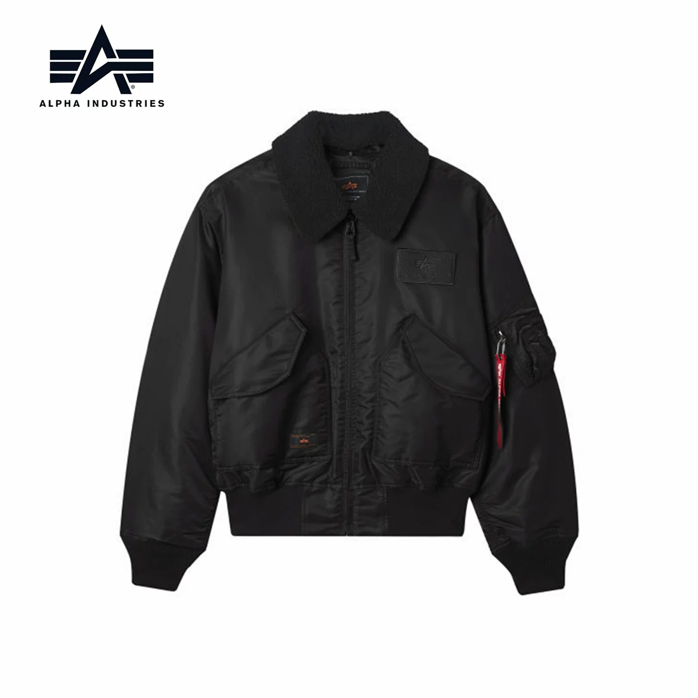 2 цвета осень и зима мужской Alpha Industries плюшевый бомбер куртка с лацканами большая голова девушка Kundai 0110P