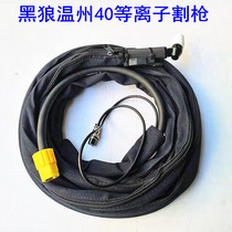 Black Wolf Wenzhou 40 plasma cutting gun JG40 cutting gun PT31 Wenzhou 40 cutting torch assembly cutting gun head