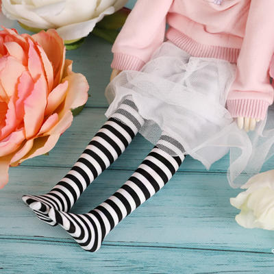 【 Accessories 】bjd doll sd doll Black and white cotton Socks (Not single hair)