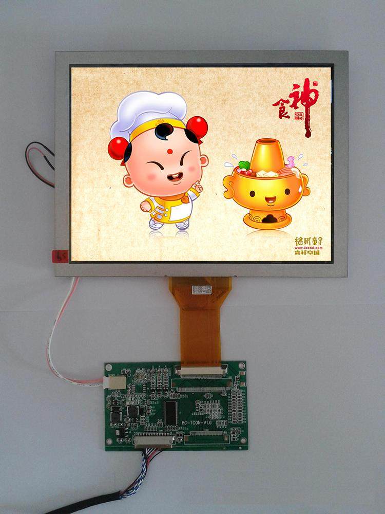 LVDS signal to 7 inch 8 inch 50P RGB display AT070TN92 AT080TN52 LCD screen TCON board