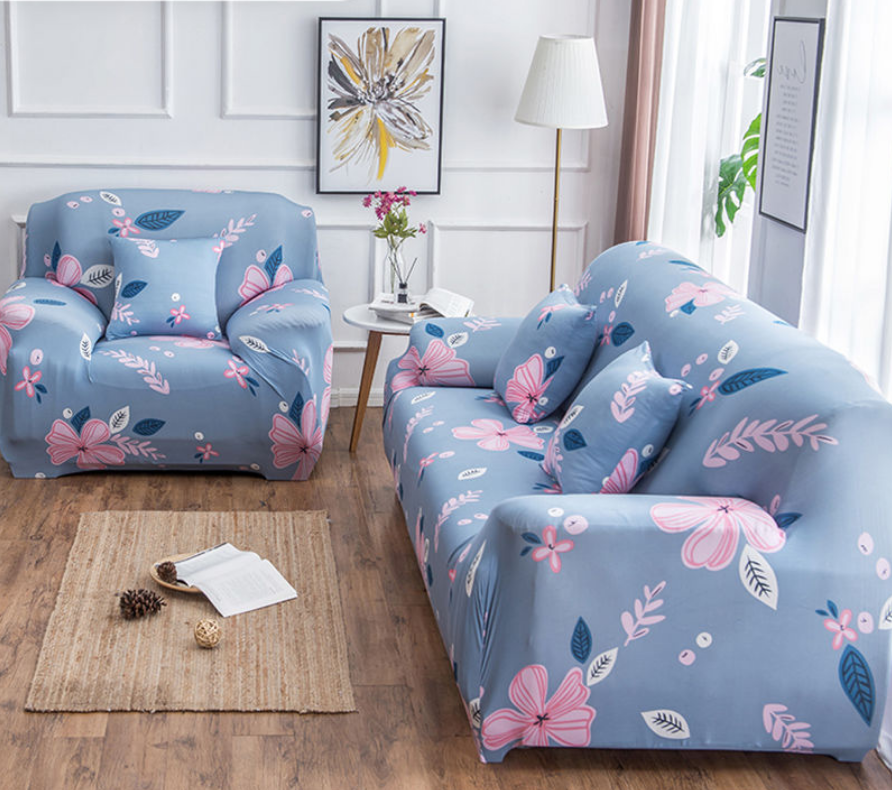 Leather sofa cushion cover four seasons universal all-inclusive set sofa towel Nordic style cushion towel universal simple full cover non-slip