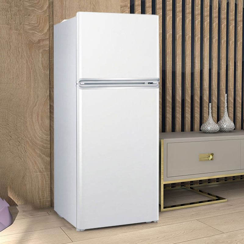 TCL118 Liter Small Fridge Meme Small Home Double Door Refrigerator Two-door Energy Saving Rental Dorm Room Duo 