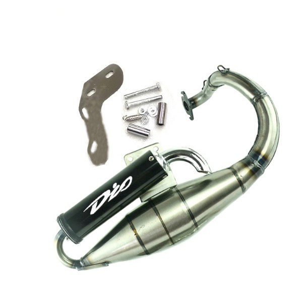 Applicable to Honda 50 DIO18 Phase 27 Phase 28 ZX34 Phase 35 Modified Bending Pipe Exhaust Pipe V8