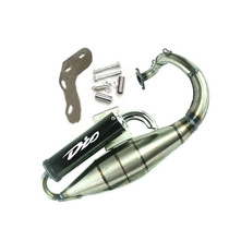 Applicable Honda 50 DIO18 Period 27 period 28 ZX34 period 35 modified Bend Pipe Imitation V8