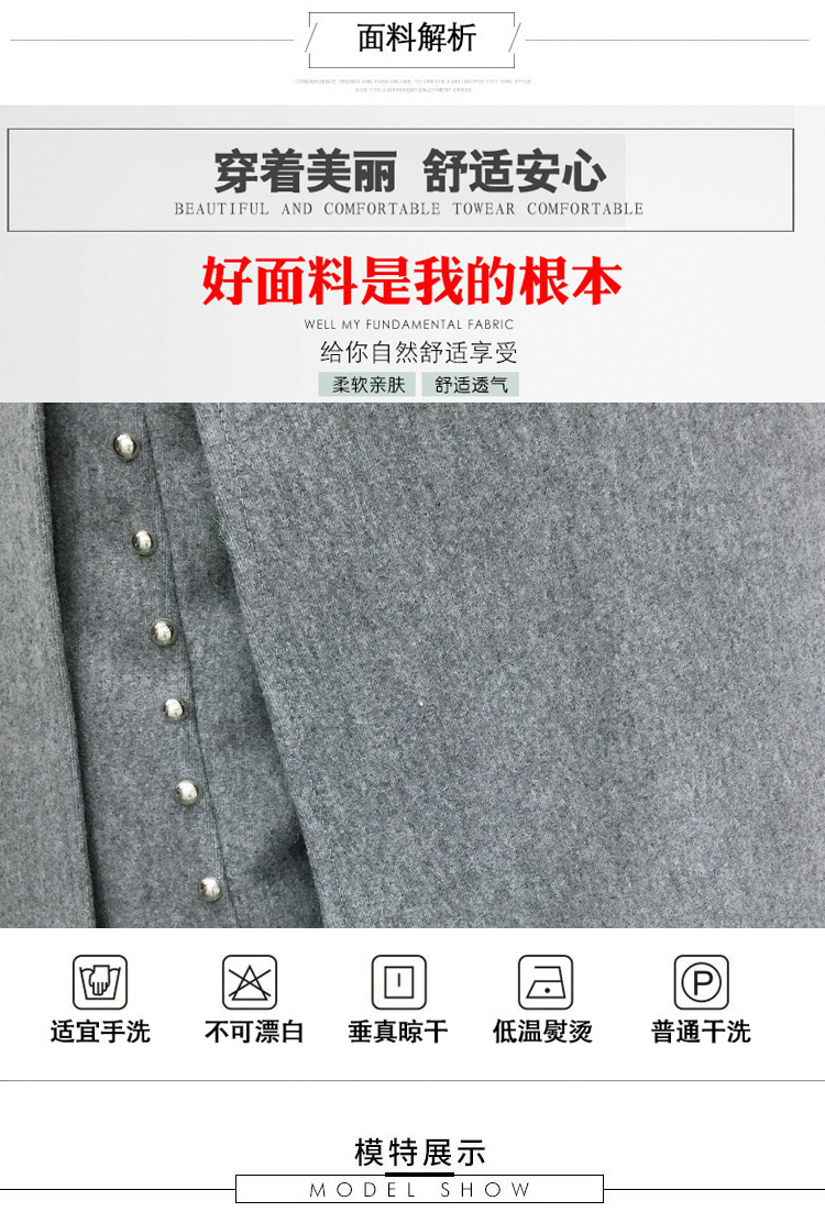 Quần short len ​​của phụ nữ mùa thu đông Các mẫu mặc mùa đông eo cao rộng chân rộng hoang dã dày quần ống quần quần quần len quần sooc bò nữ