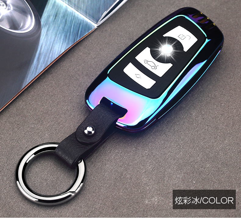 Sạc USB mới BMW bật lửa điện tử Mercedes-Benz xe sang trọng móc khóa cá tính sáng tạo bật lửa để gửi bạn trai - Bật lửa bật lửa cricket