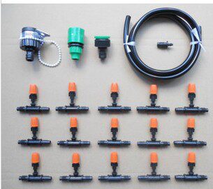 Home Microspray Irrigation Flower Bonsai Spray Cooling Suit 20 m 8 11 wool pipe 25 adjustable atomization spray