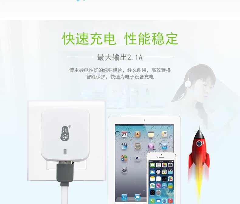 chargeur KAWAU pour téléphones APPLE APPLE IPHONE6 - Ref 1299176 Image 9