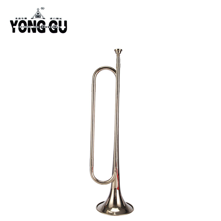 Nhạc cụ nhỏ cao cấp chuông trắng lớn miệng thanh niên số sinh viên Tây trống đội nhạc cụ kèn trống điện tử yamaha
