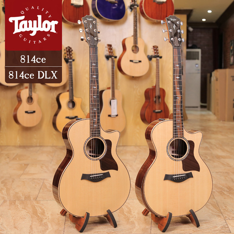 Taylor Taylor 814ce v-class full single electric box acoustic guitar