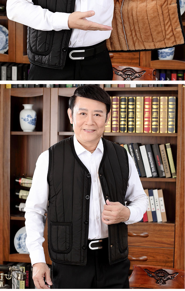 Áo vest nam mùa đông ấm áp cho nam áo vest dạ nam